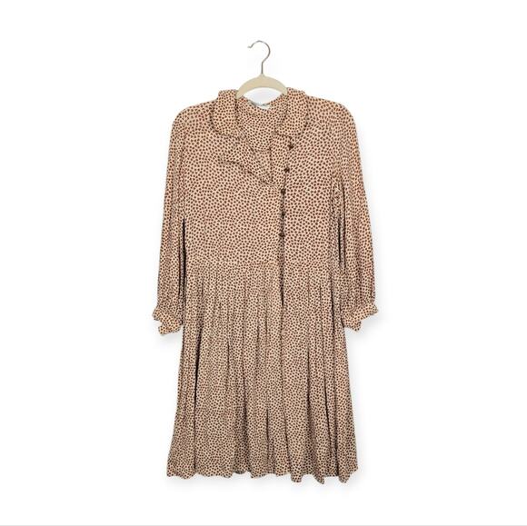 Saks Fifth Avenue Dresses & Skirts - Vintage Saks Fifth Avenue Floral Pleated Midi Dress Size M